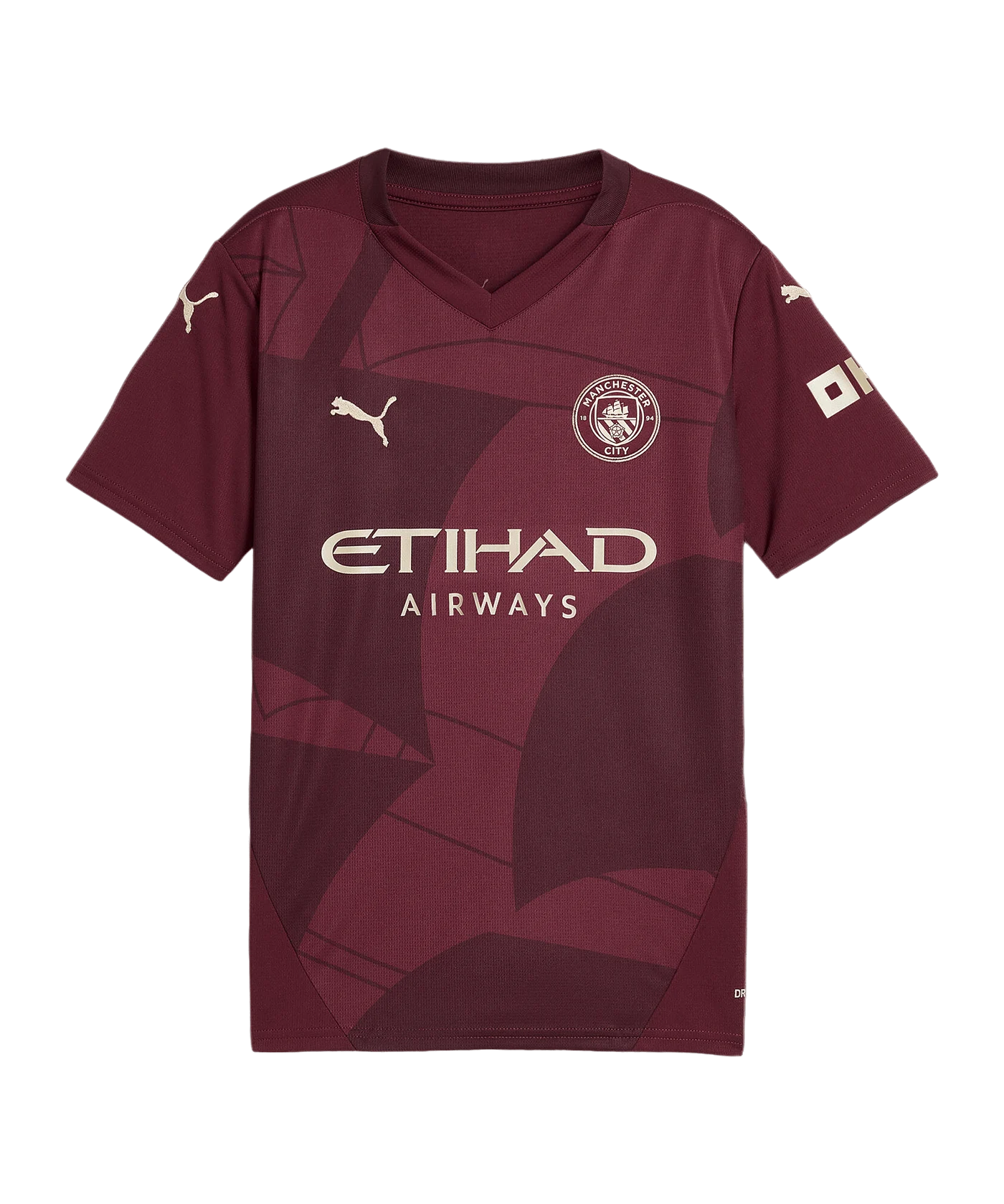 PUMA Manchester City Trikot 3rd 2024/2025 Kids Rot F03