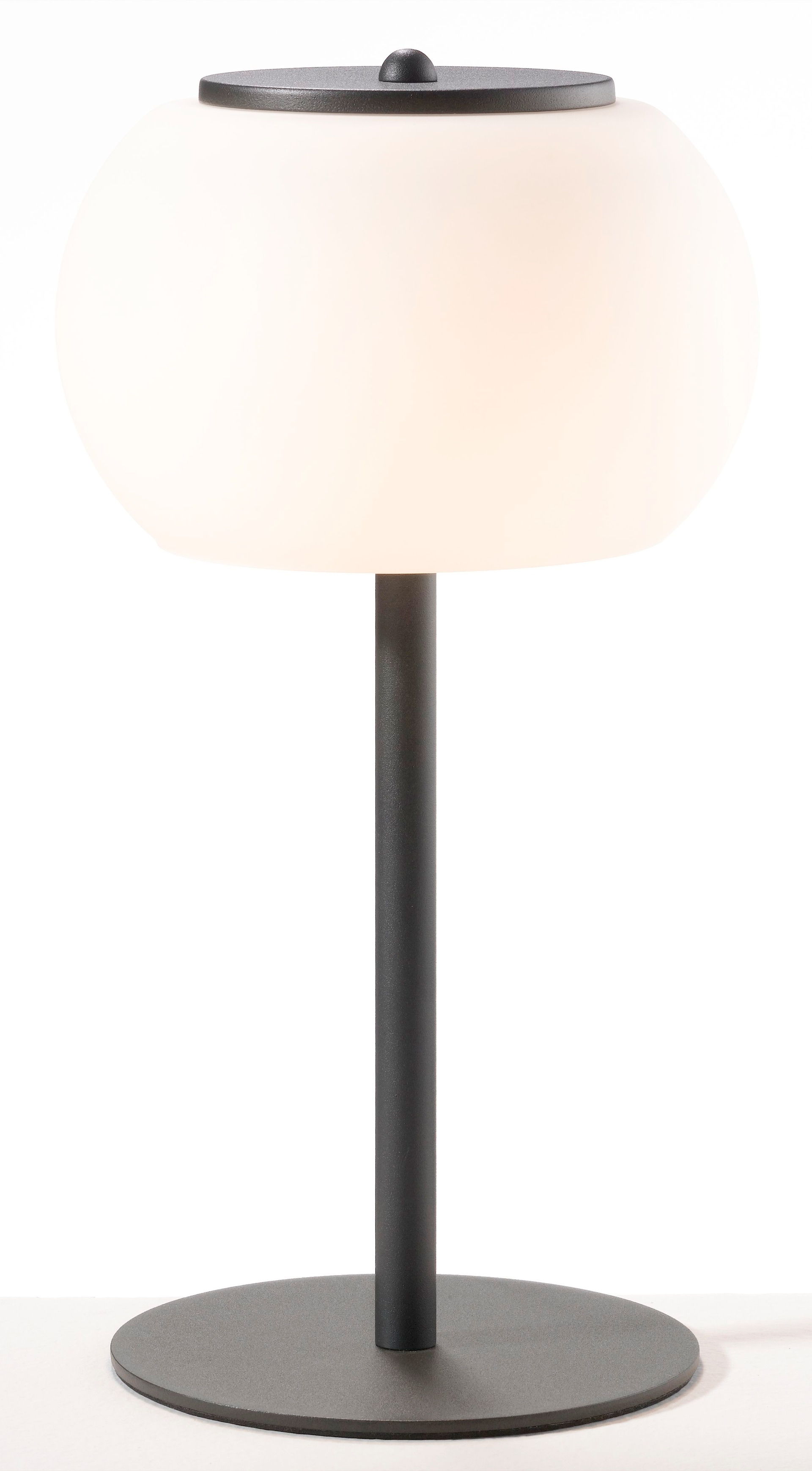 casaNOVA LED Tischlampe HILDA 33 cm schwarz