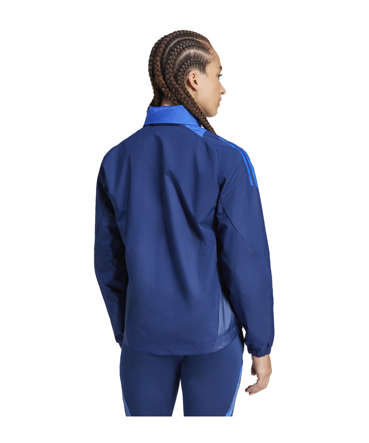 adidas Tiro 24 Competition Allwetterjacke Damen Blau