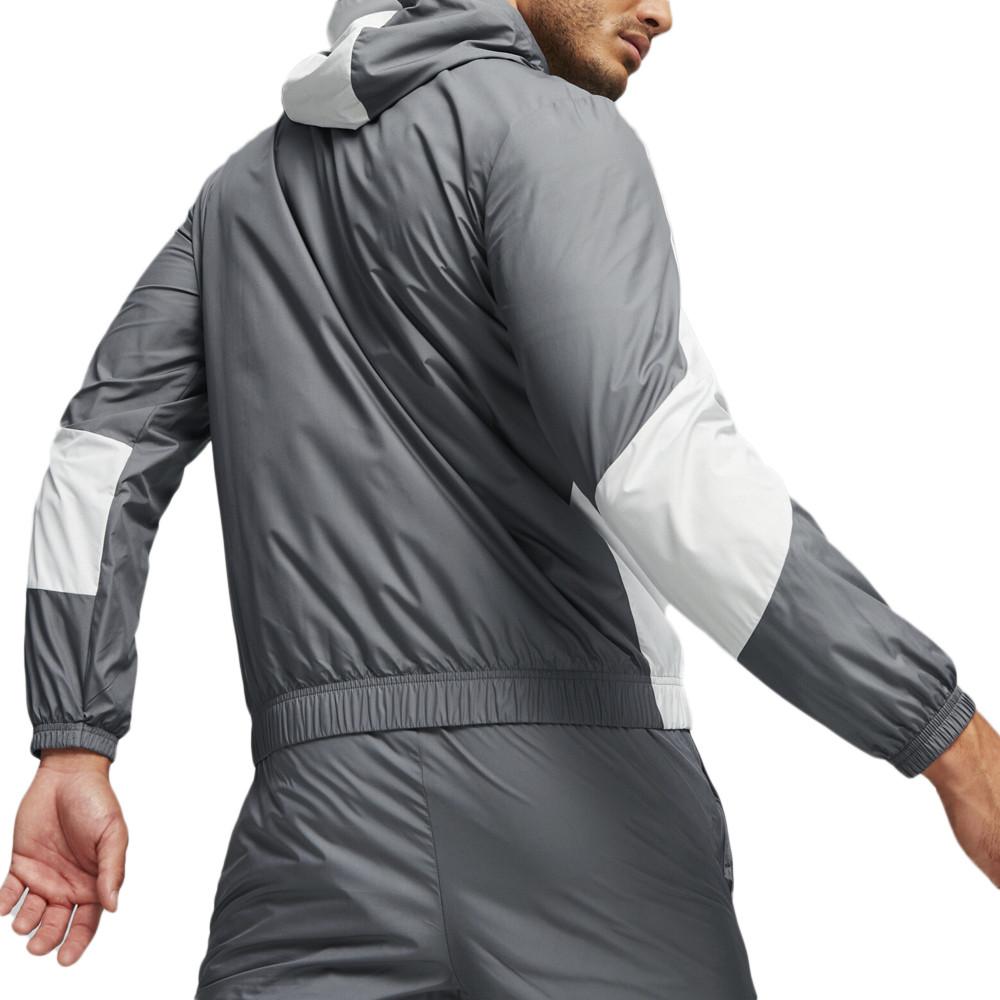 Puma OM Veste De foot Gris/Blanc Homme Puma 2023/24