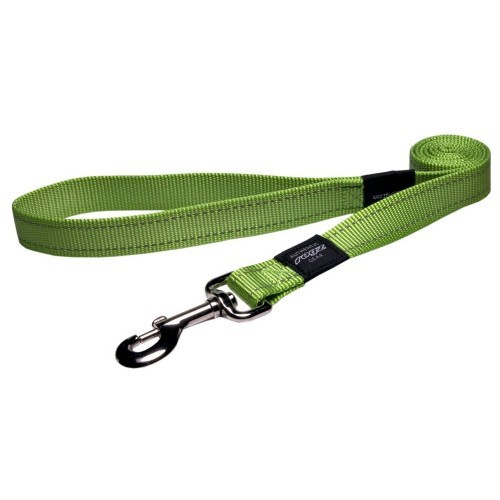 Guia refletora para cães estilo lenhador, verde limão