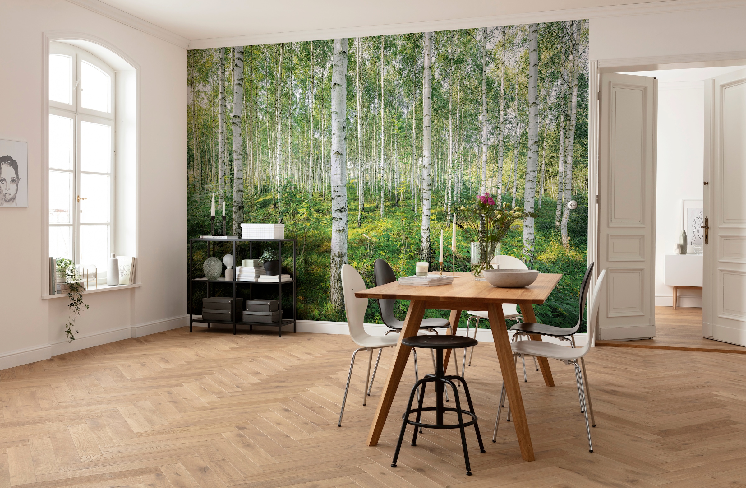 Komar Fototapete »Sunny Day - Grösse 368 x 254 cm« bedruckt glatt Wohnzimmer, Schlafzimmer