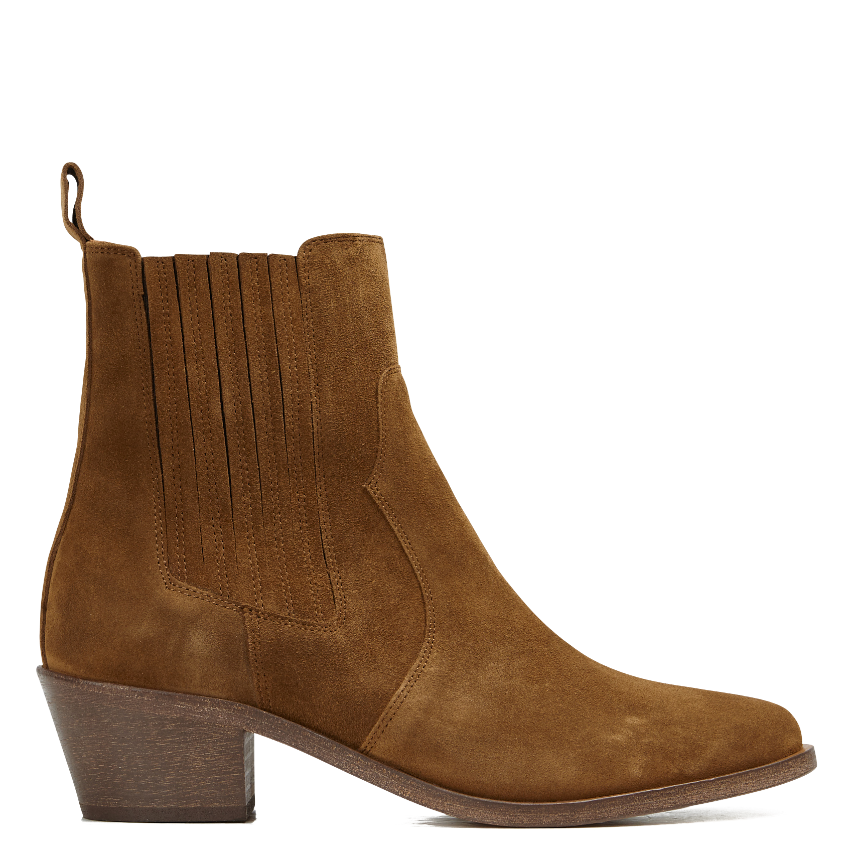 SOFIA - Santiags en cuir | Marron
