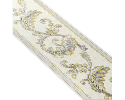 Rand 36914-2 zelfklevend ornament zilver goud 5 m x 8 cm