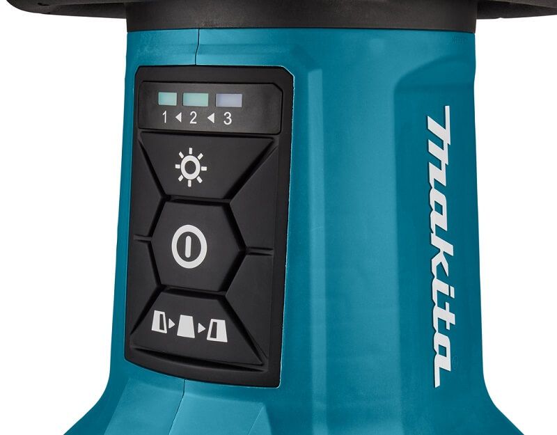 Makita NLADML810 14.4/18V Li-ion accu omgevingslamp body - werkt op accu & netstroom