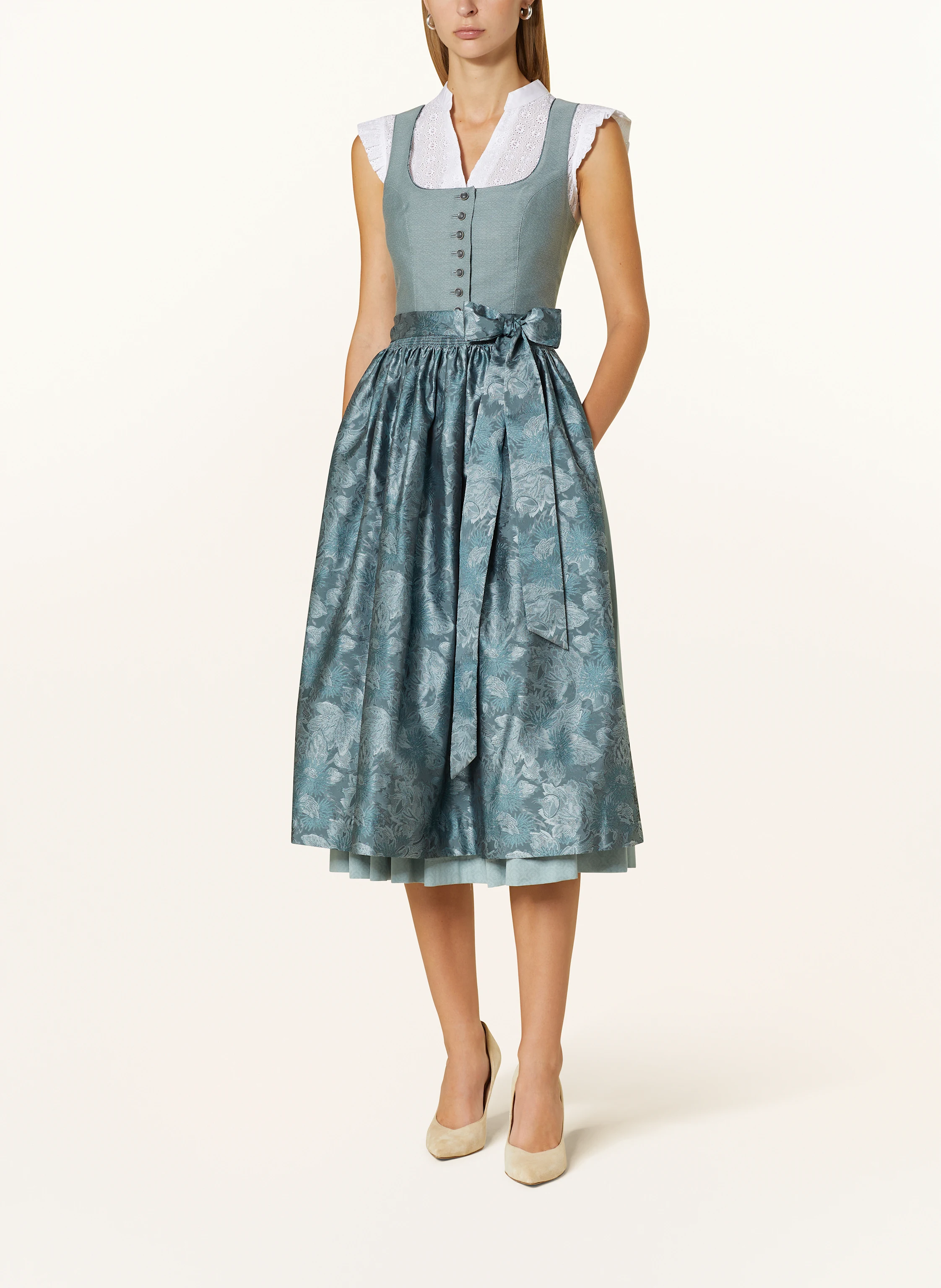 Hammerschmid Dirndlbluse ANJA mit Spitze