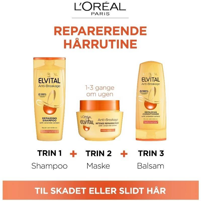 L'Oréal Paris Elvital Anti-Breakage Shampoo 400 ml