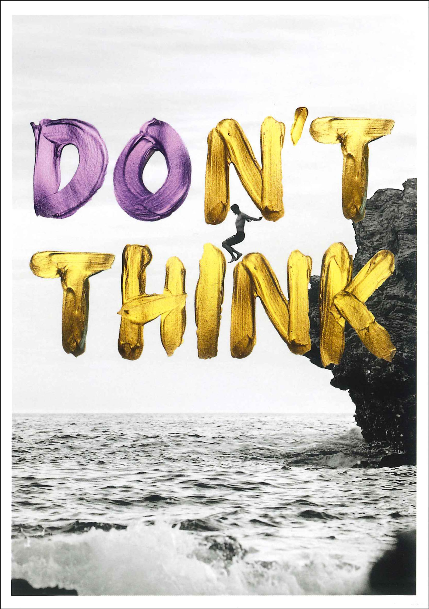 Postkarte 'Don't think' günstig bestellen