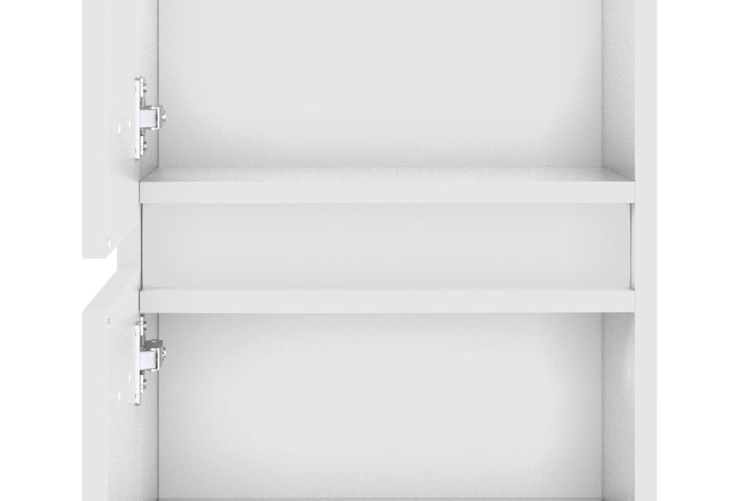 Midischrank Bregenz weiß B/H/T 40x133x35 cm