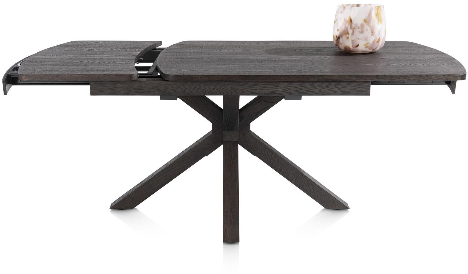 Henders en Hazel Nyon Uitschuiftafel Basalt 140cm