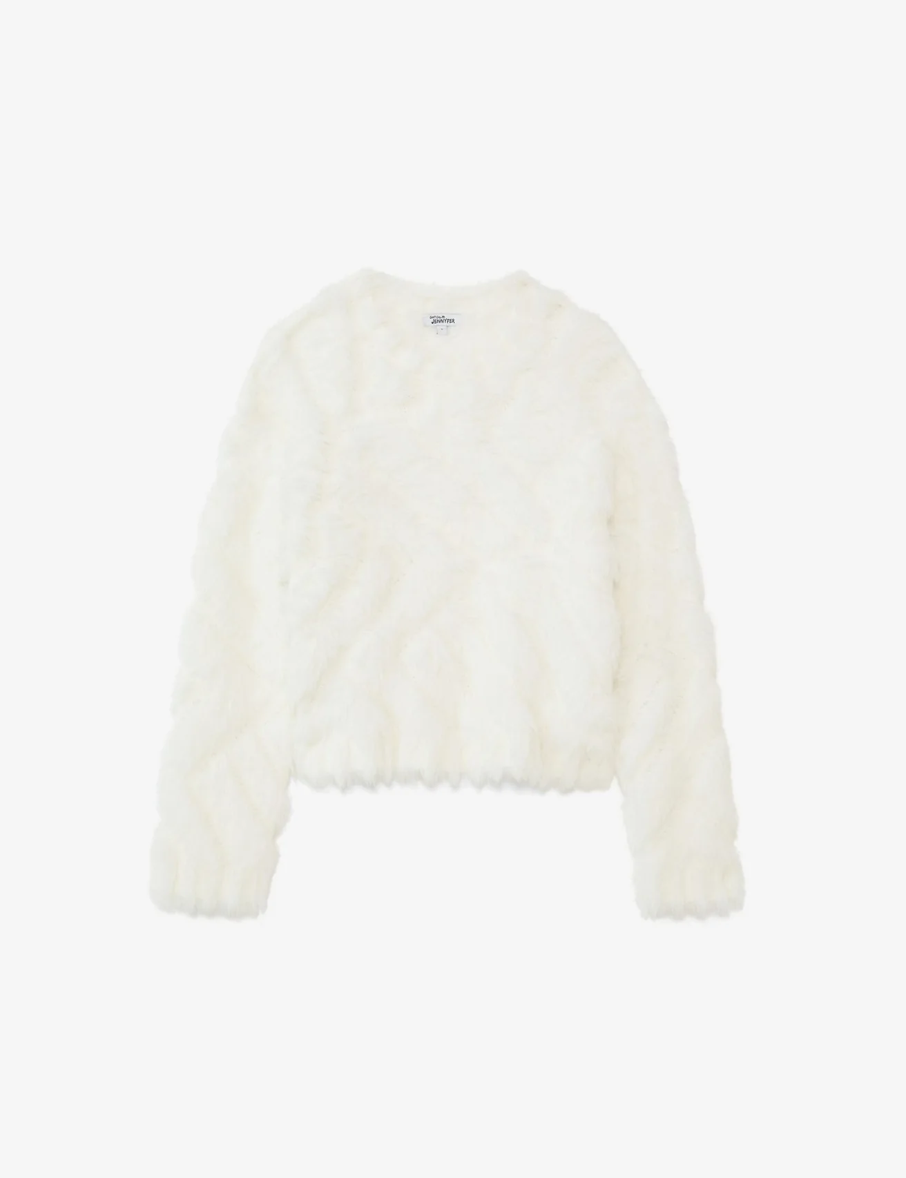 Pull oversize doux écru
