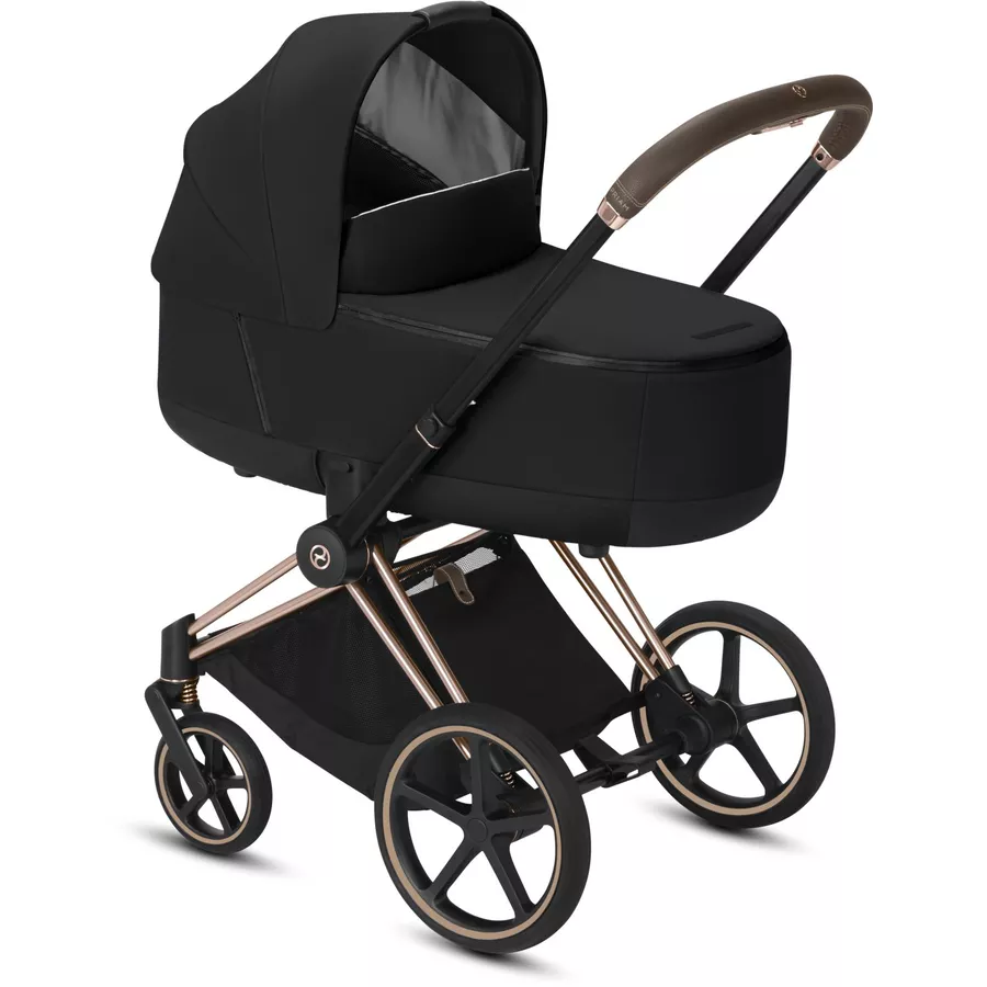 cybex PLATINUM Kombikinderwagen Priam Chrome Brown Nautical Blue