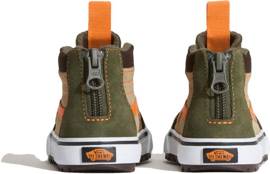 VANS MTE SK8-Hi sneakers donkergroen beige oranje