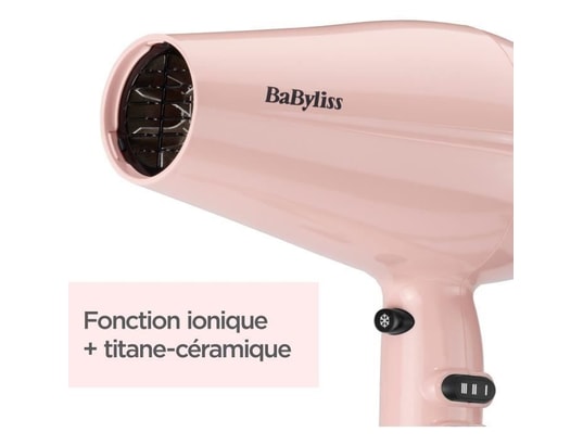BABYLISS - Sèche-cheveux Seche-cheveux rose blush 2200 design 5337pre – 2200