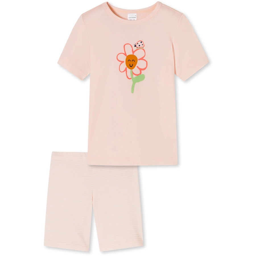 Schiesser Pyjama Natural Love Organic Cotton rosé