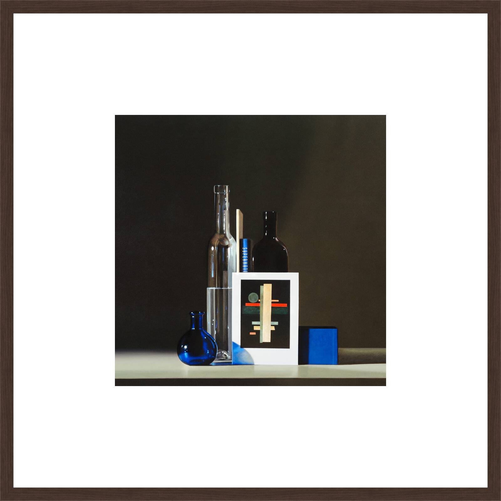 Still life with Ilya Chashnik & Suprematism by Guy Diehl - Limited Edition. Edition of: 200. Signed.