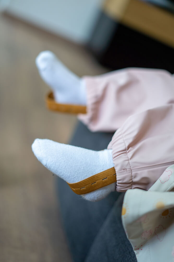 Sterntaler Regenhose ungefüttert uni, zartrosa, Gr. 86