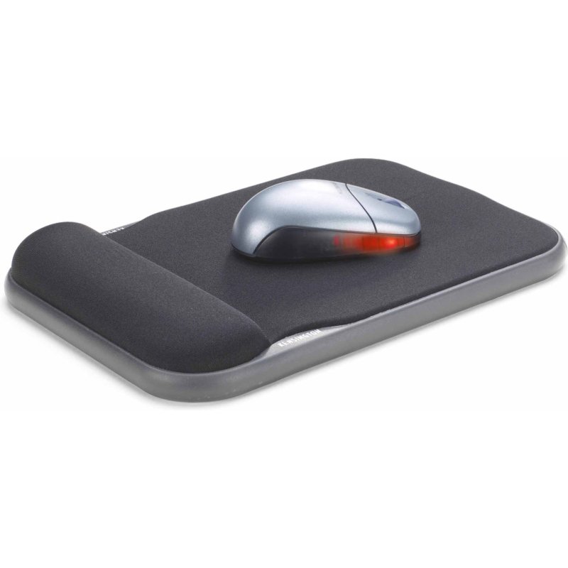 Kensington Tapis de souris en gel réglable en hauteur coloris noir