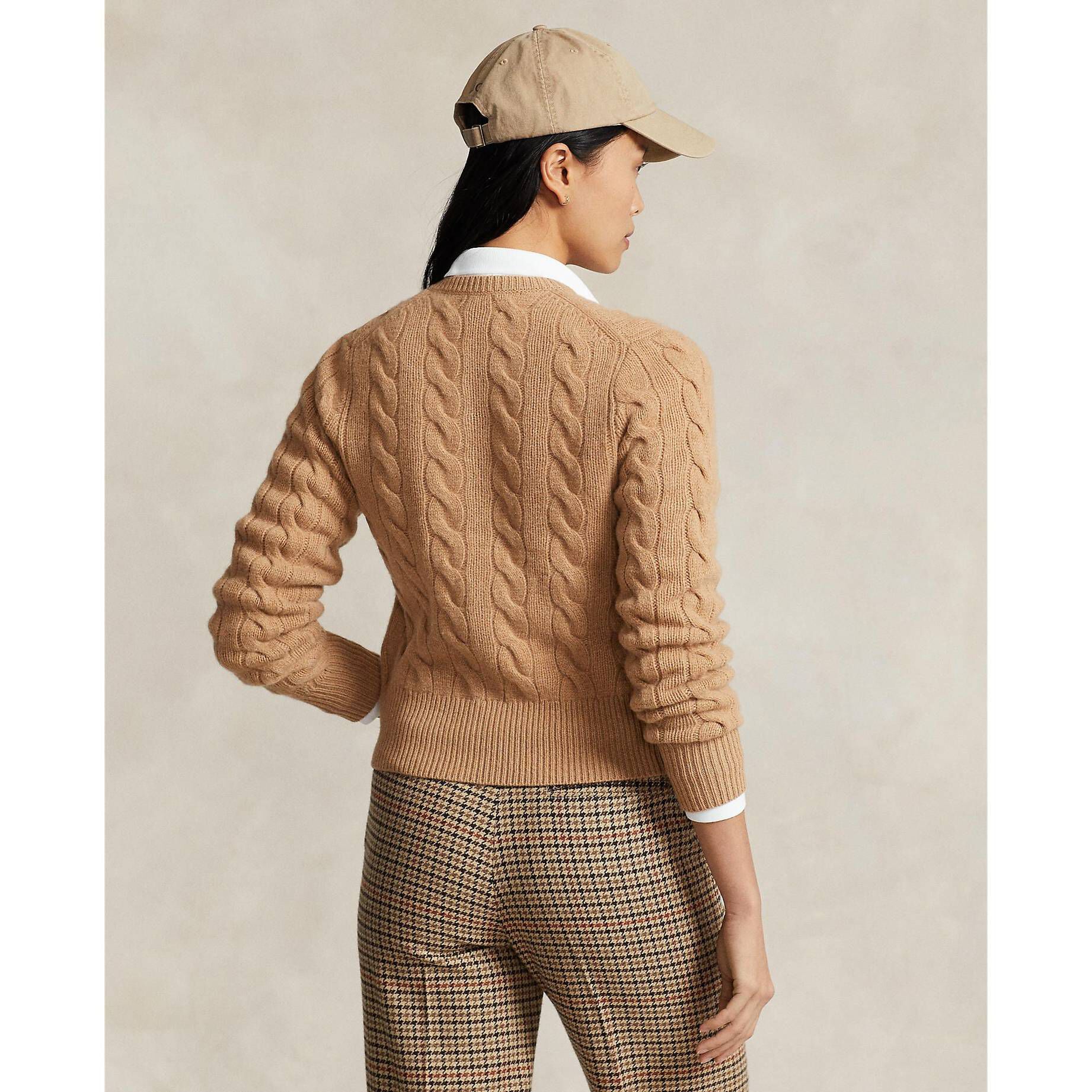 Polo Ralph Lauren| Damen Strickjacke mit Kaschmir