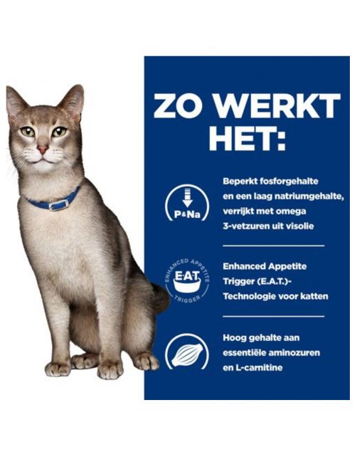 Hill's Prescription Diet K\/D Kidney Care Maaltijdzakjes - Kattenvoer - Kip 12x85 g
