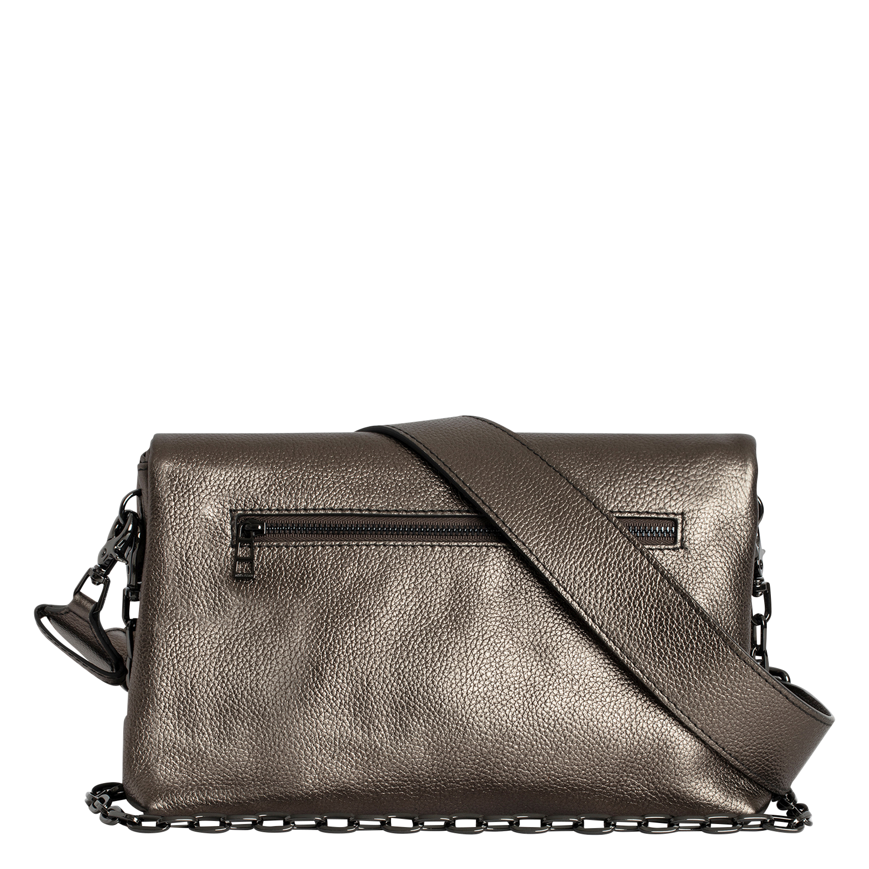 ROCKY WINGS - Sac bandoulière en cuir | Noir