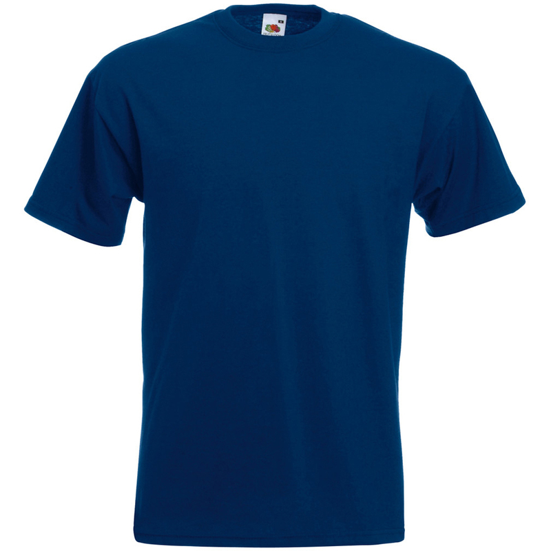 Camiseta básica de manga curta Fruit Of The Loom de qualidade premium