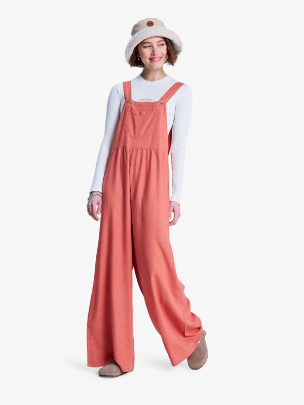Easy Isle Combinaison évasée à la jambe Orange Femme