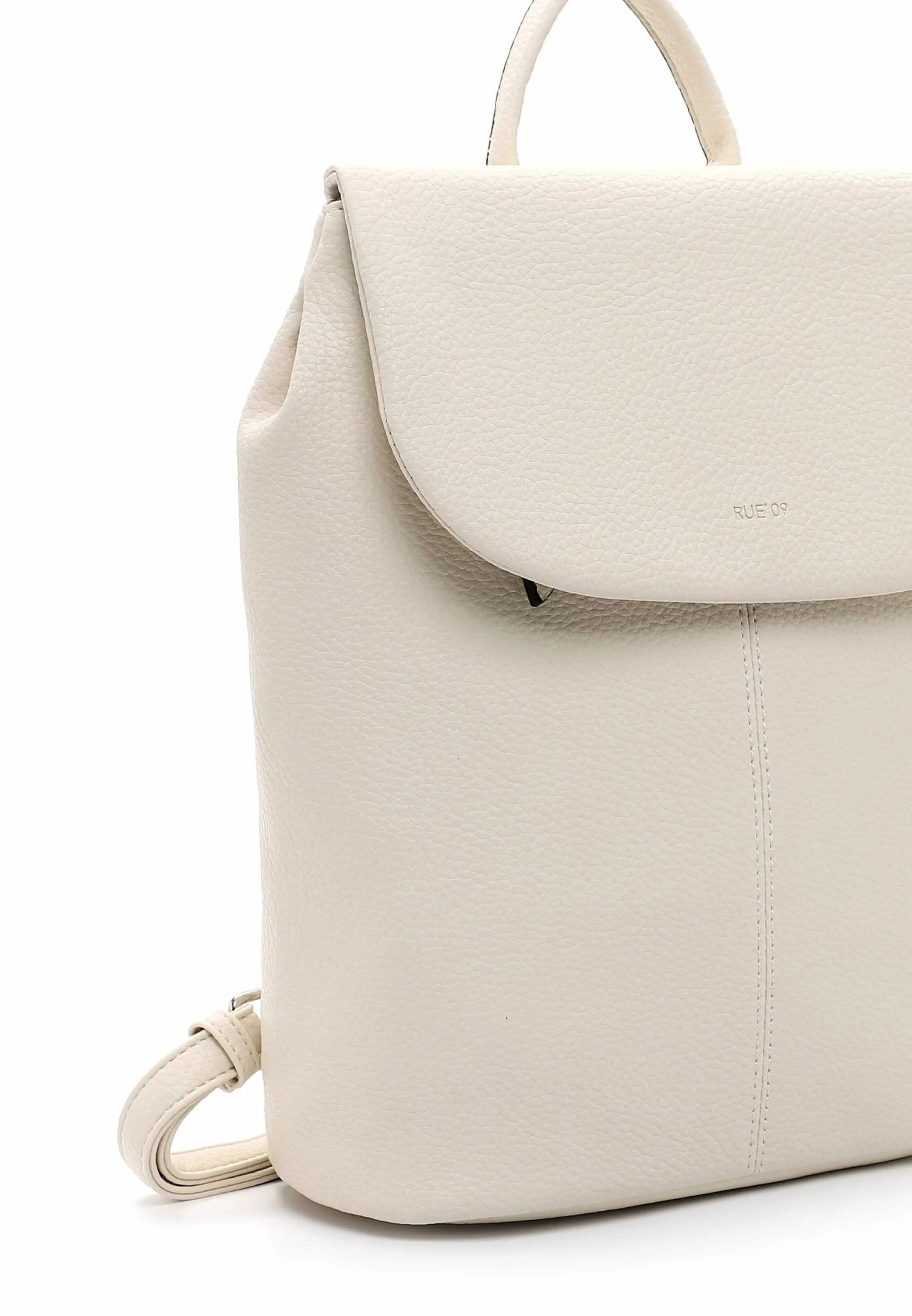RUE68 Rucksack Taupe Lederimitat