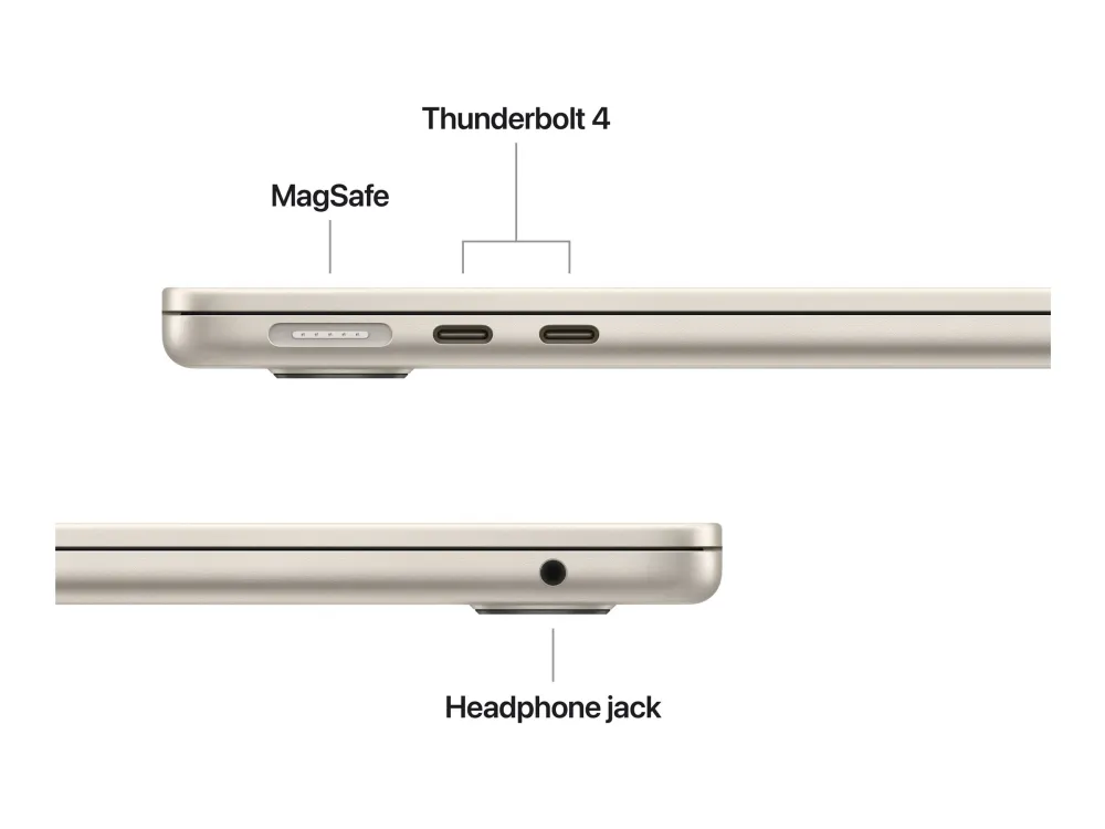 Apple MacBook Air - M4 - Apple M4 8-core - 16 GB RAM - 256 GB SSD - 13.6