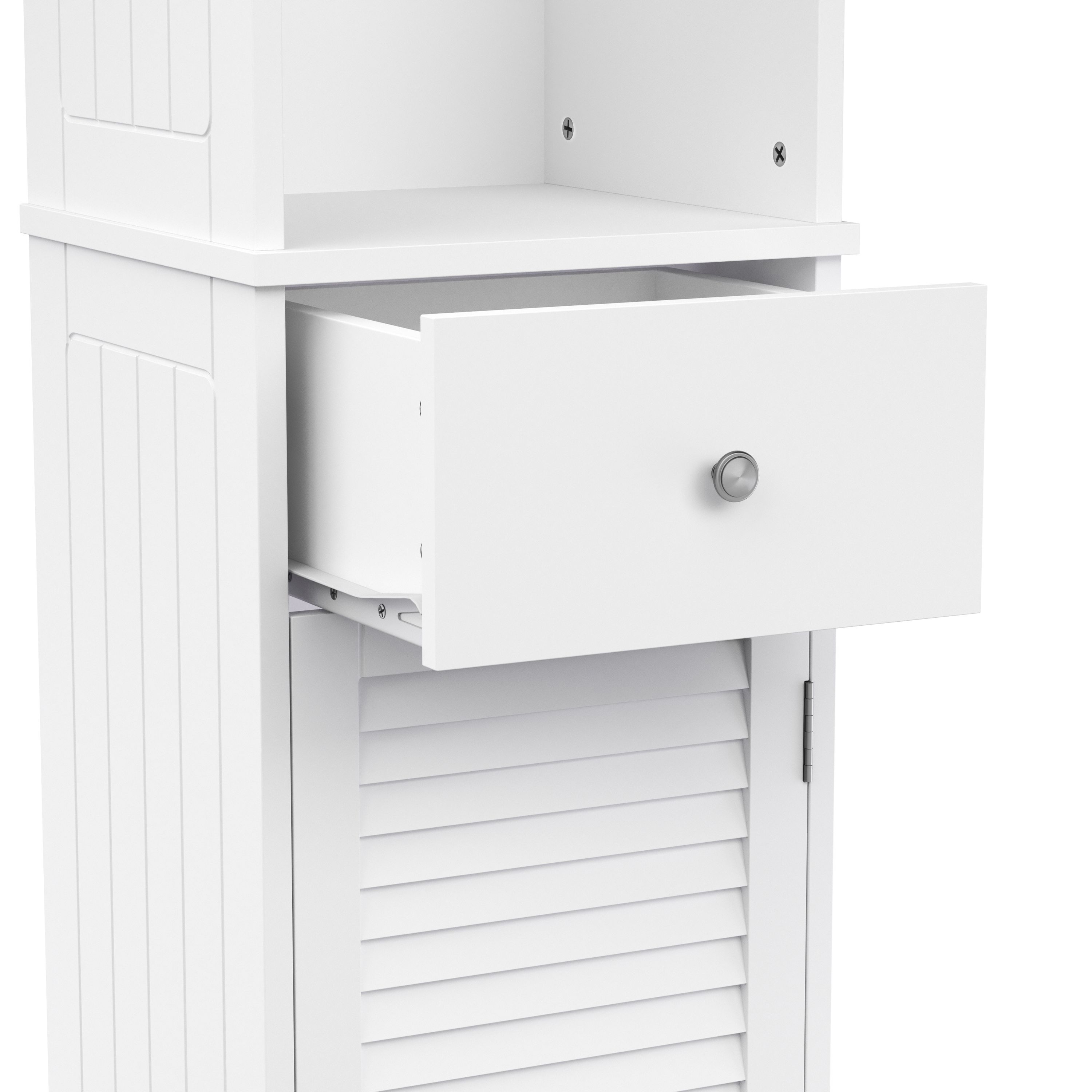 Badezimmerschrank FONTANA 32 x 30 x 170 cm weiss