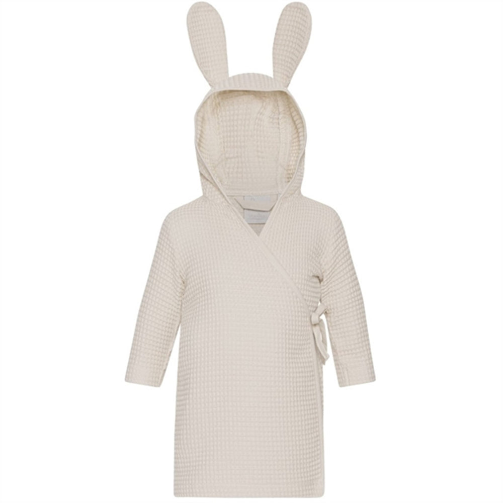 Badekåbe Waffle Oyster Grey