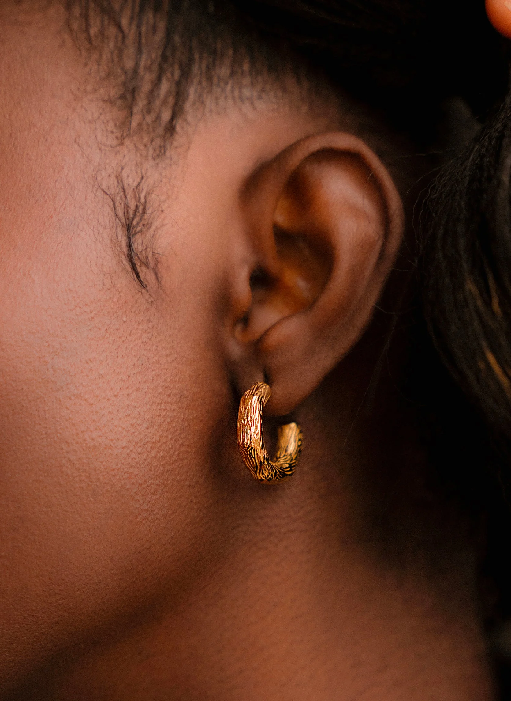 JOY - Boucles d'oreilles pendantes joy | Doré