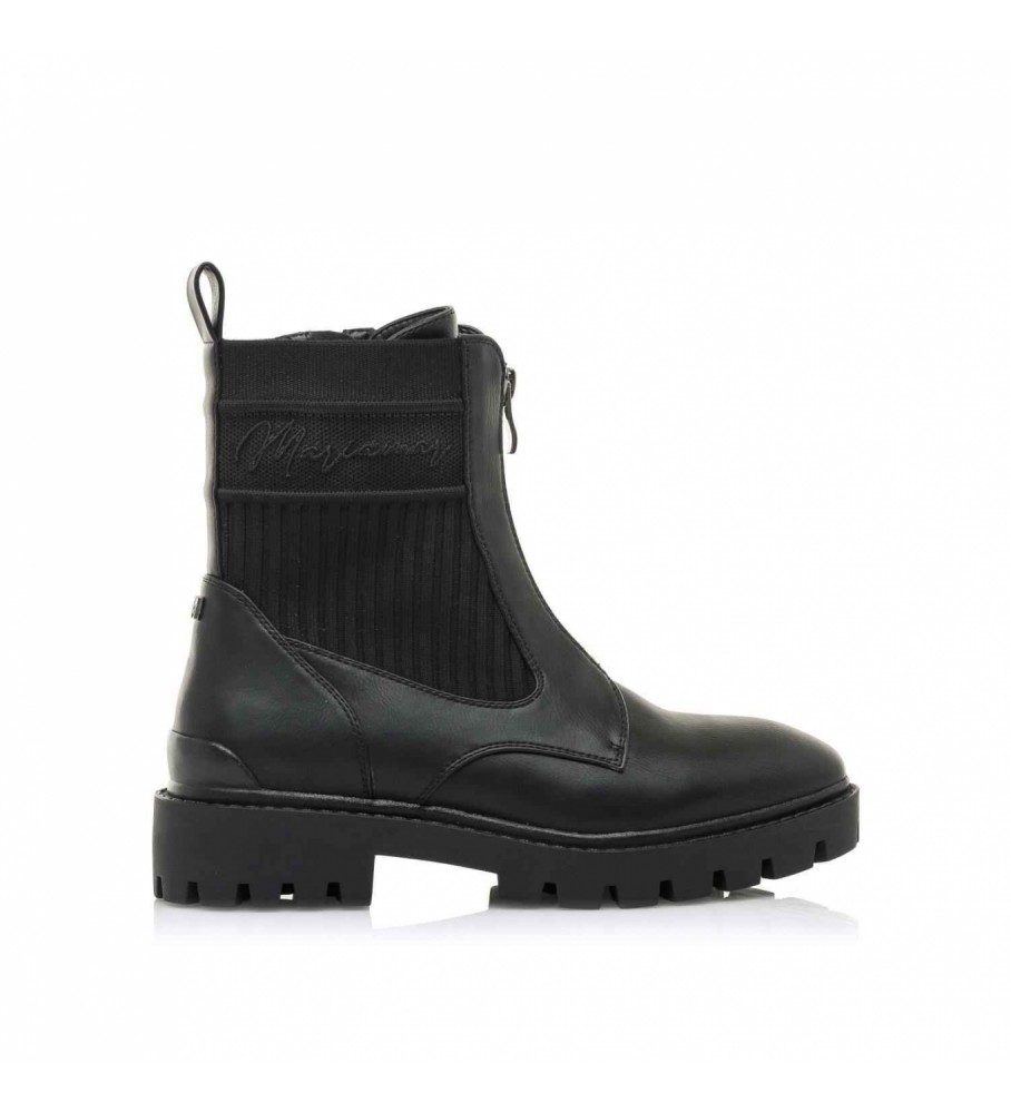 Botas pretas de cano curto Mariamare Sue