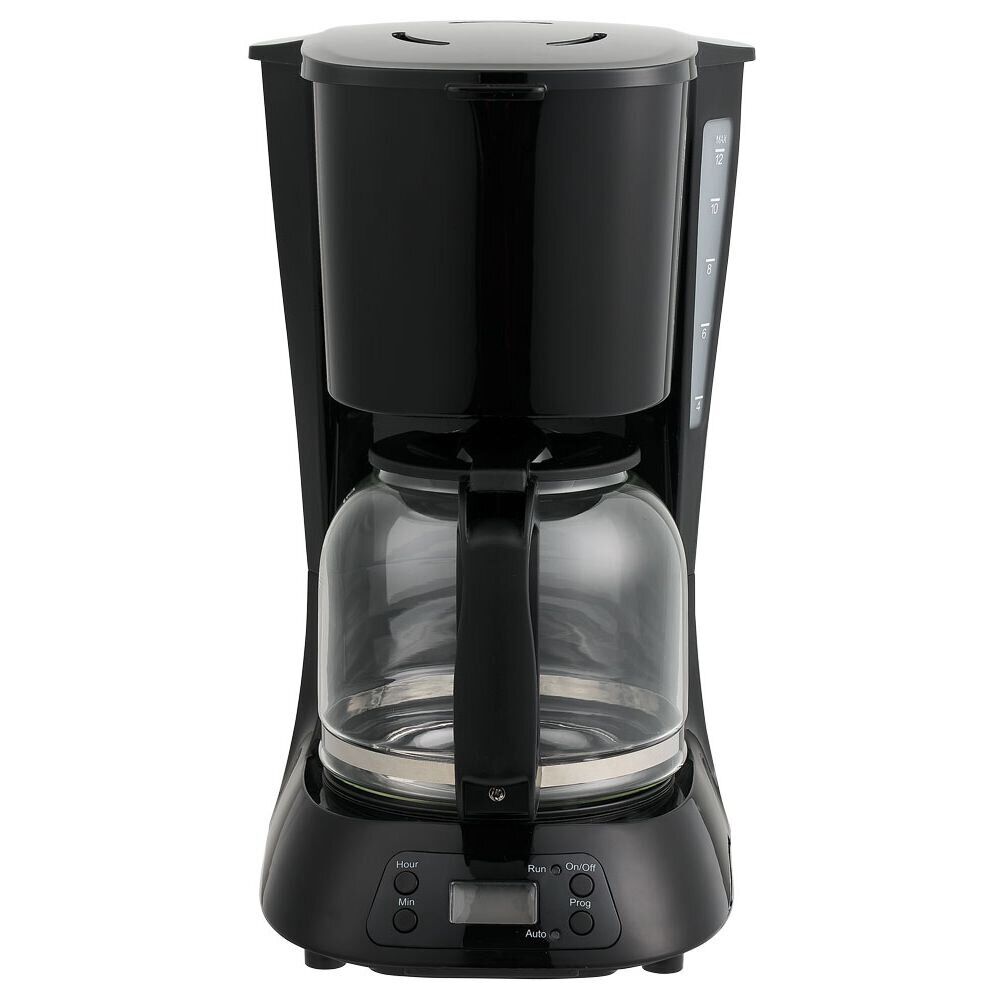 Cafetière programmable Homday noire 1,5L