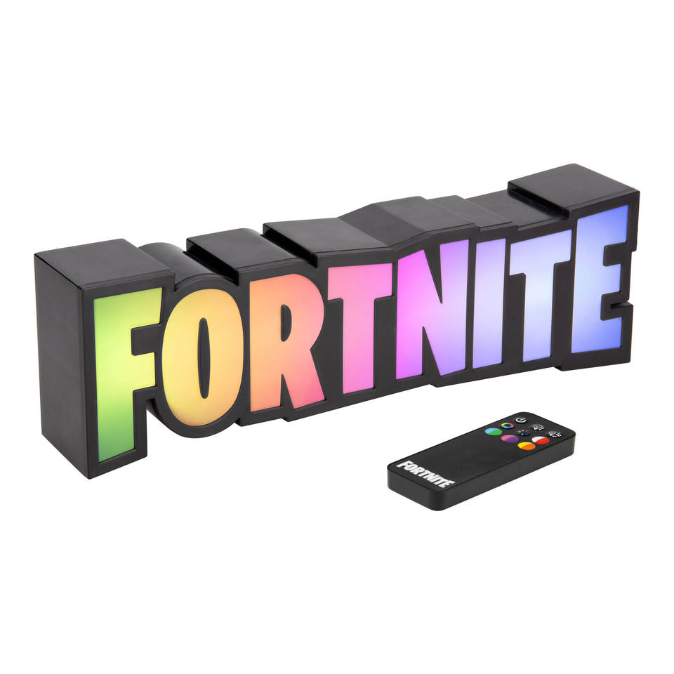 Fortnite logo lamp