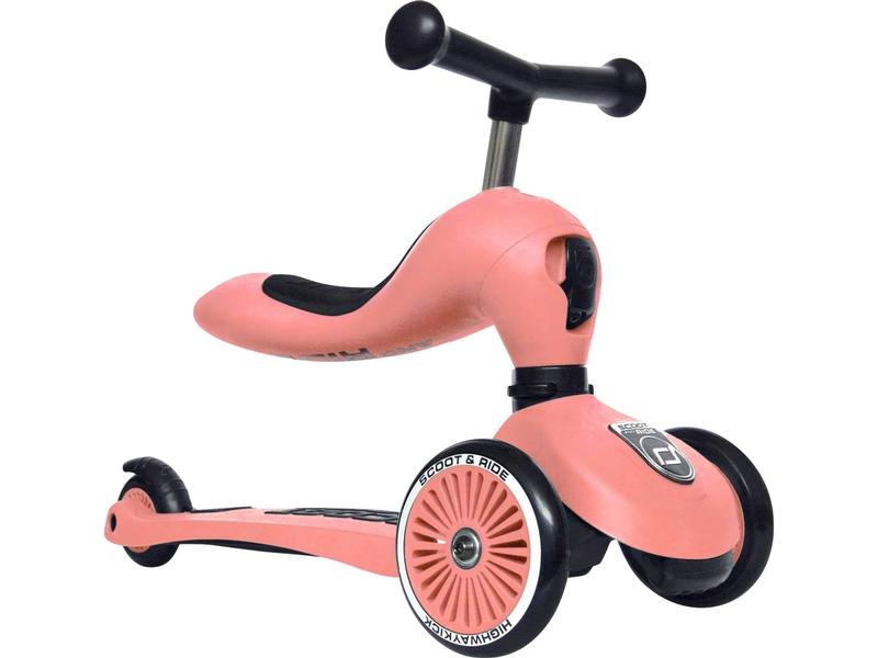 Scoot and Ride Scooter Highwaykick 1 Peach Scooter mit Sitz