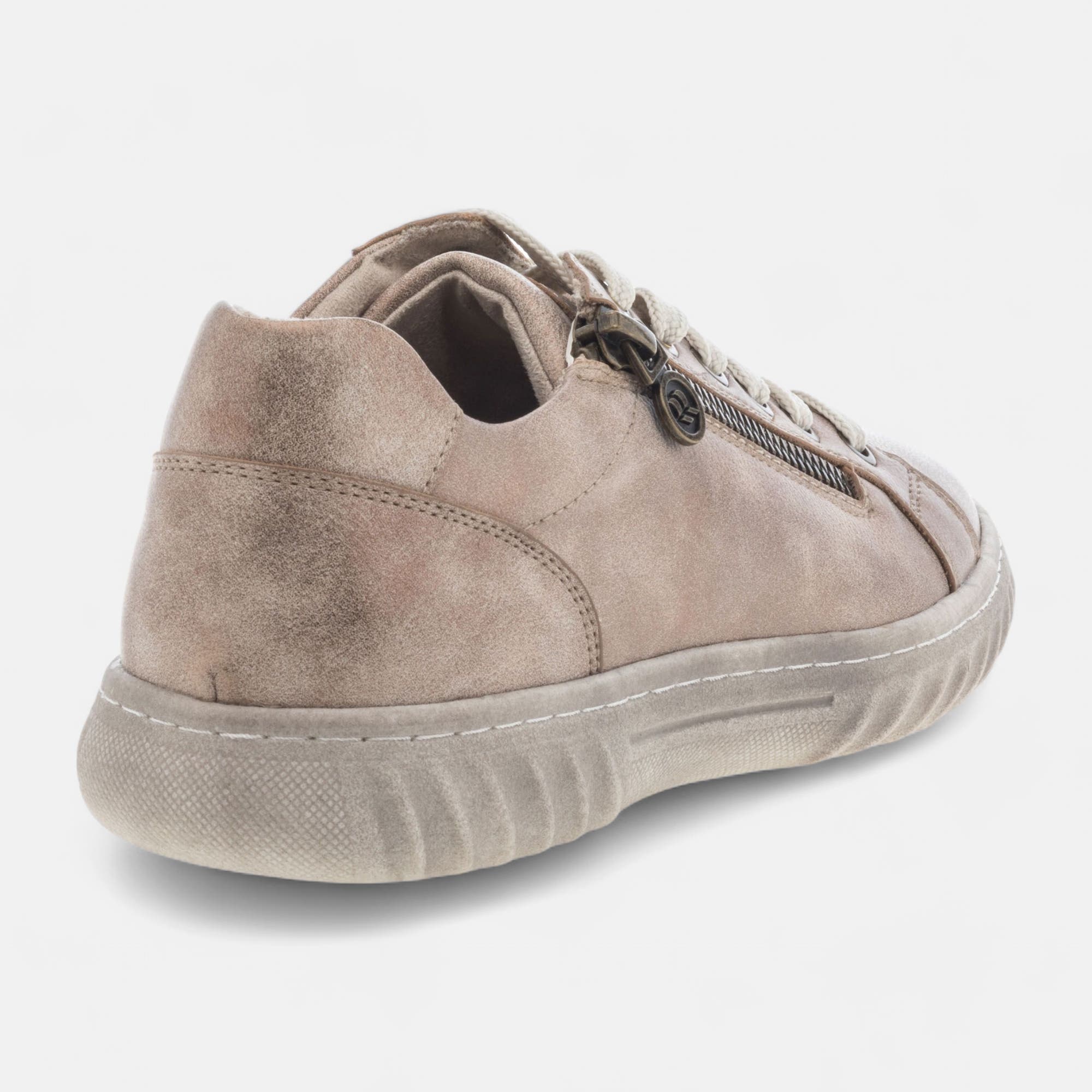 Baskets basses Femme bronze