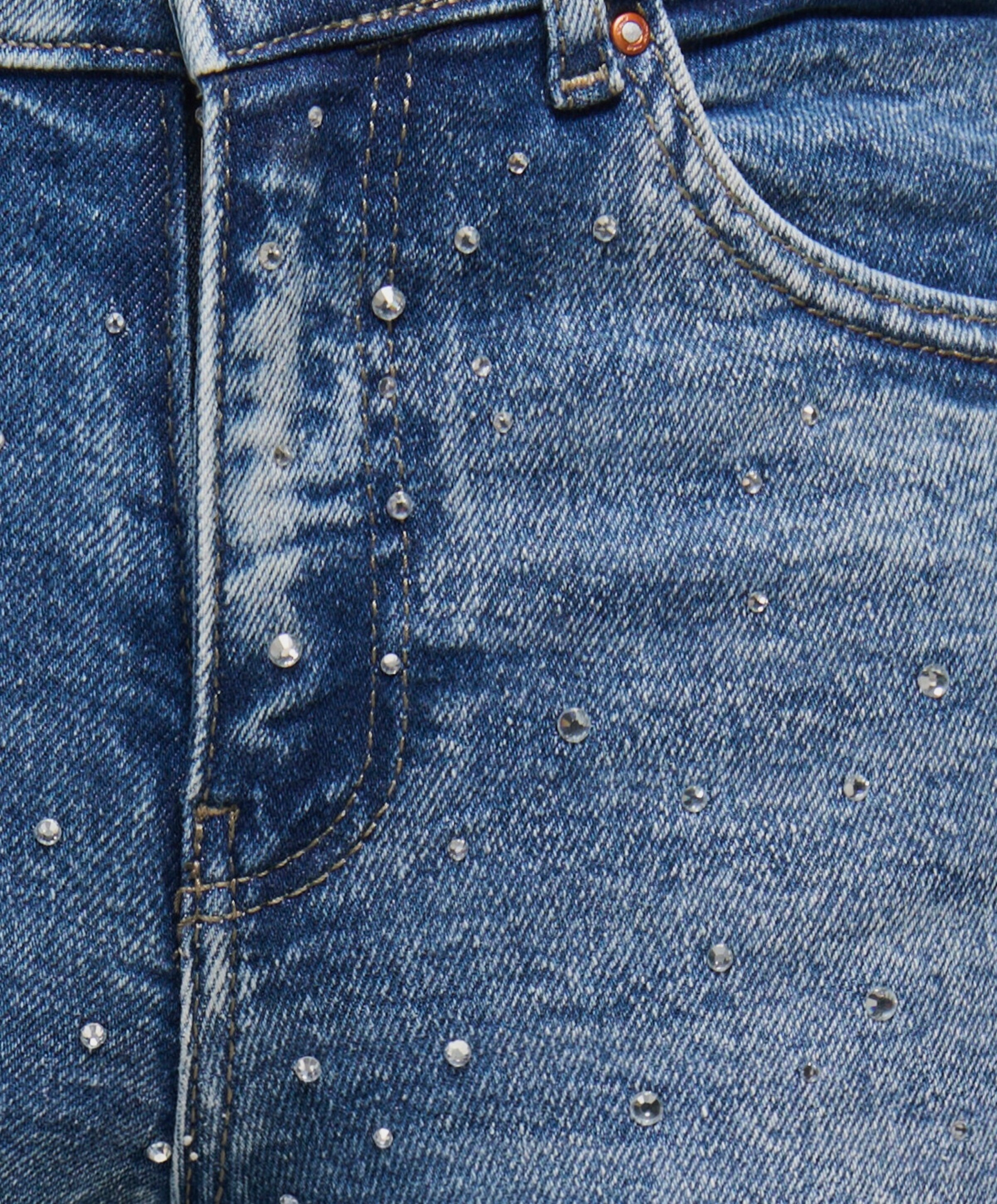 Only KOGJUICY RHS WIDE LEG DNM CRO557 NO meisjes jeans blauw