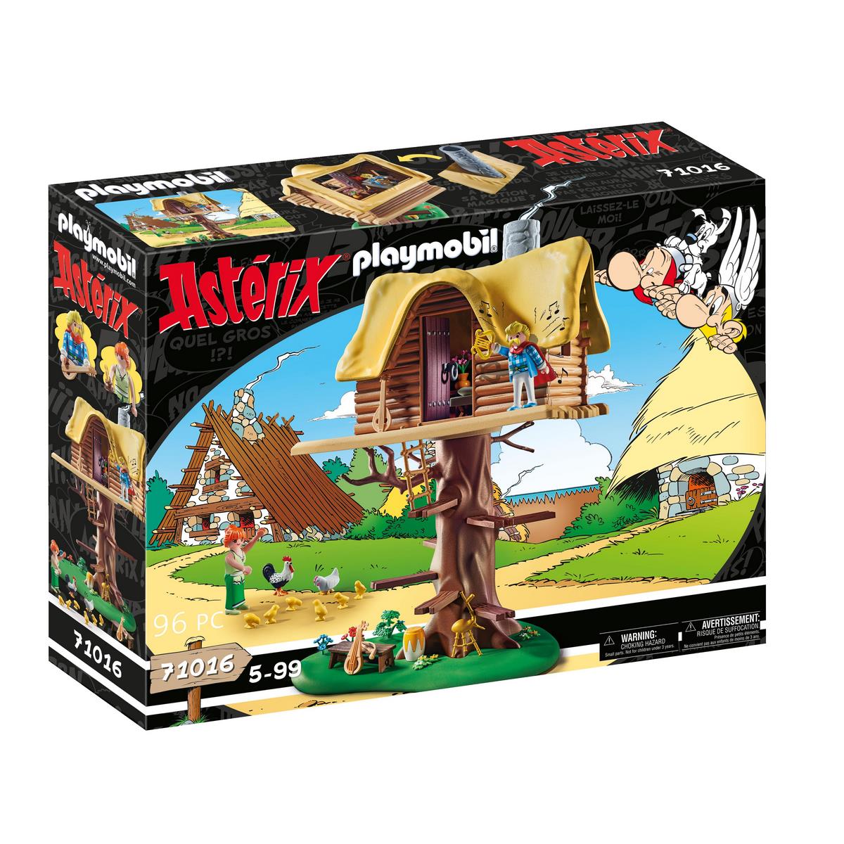 La Hutte d'Assurancetourix Playmobil Astérix 71016
