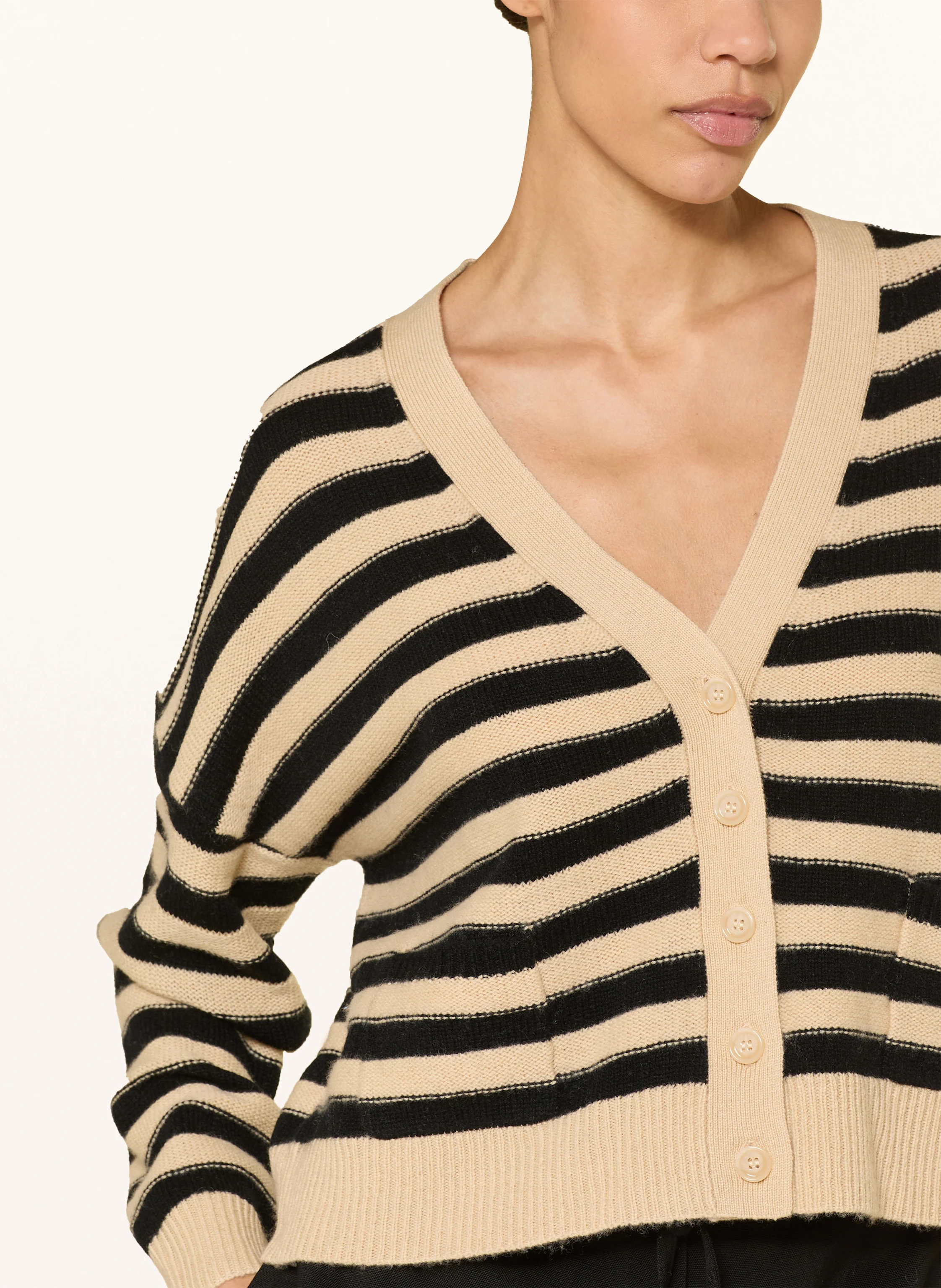 ALLUDE Strickjacke mit Cashmere
