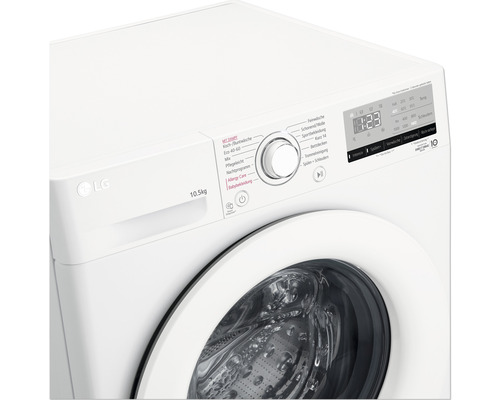 LG F4WV31X3G wasmachine, 10,5 kg capaciteit, 1360 tpm