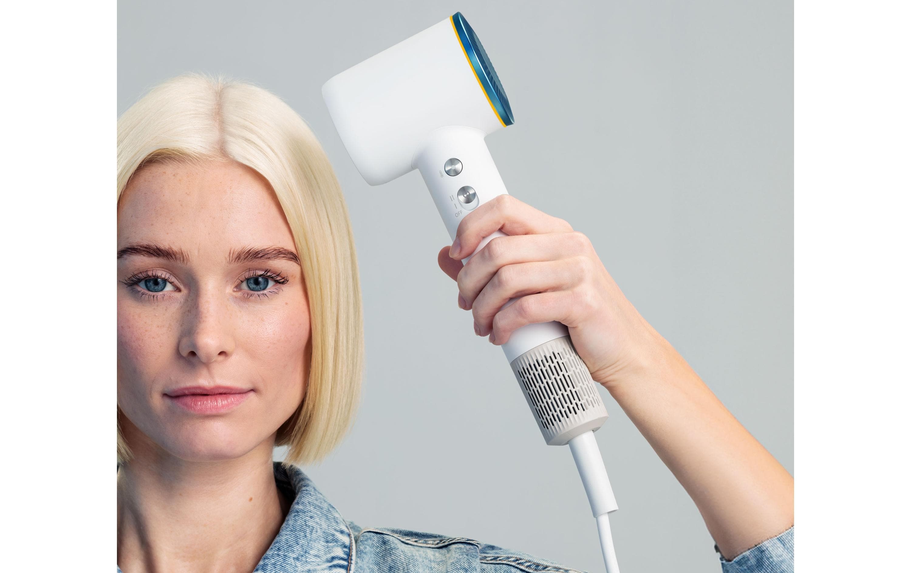 Haartrockner MD 19983 Weiss<br>Föhn mit Ionen-Technologie