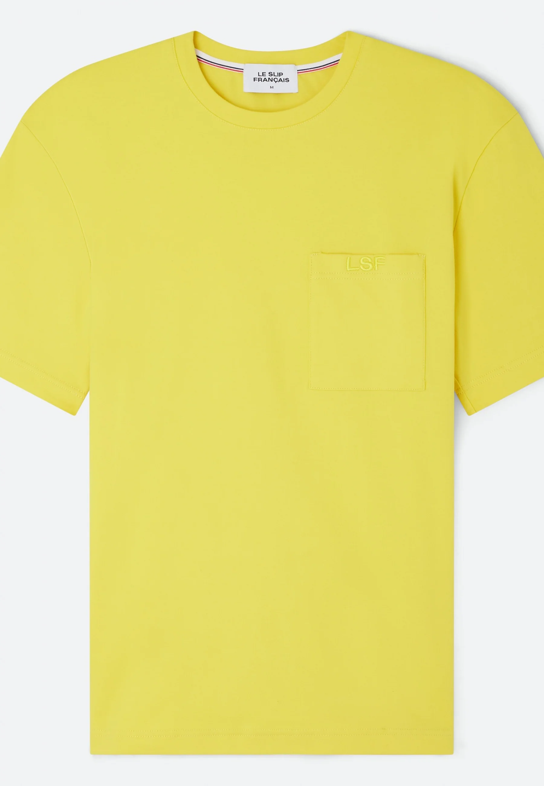 T-shirt Homme en coton-Sasha Jaune Soleil