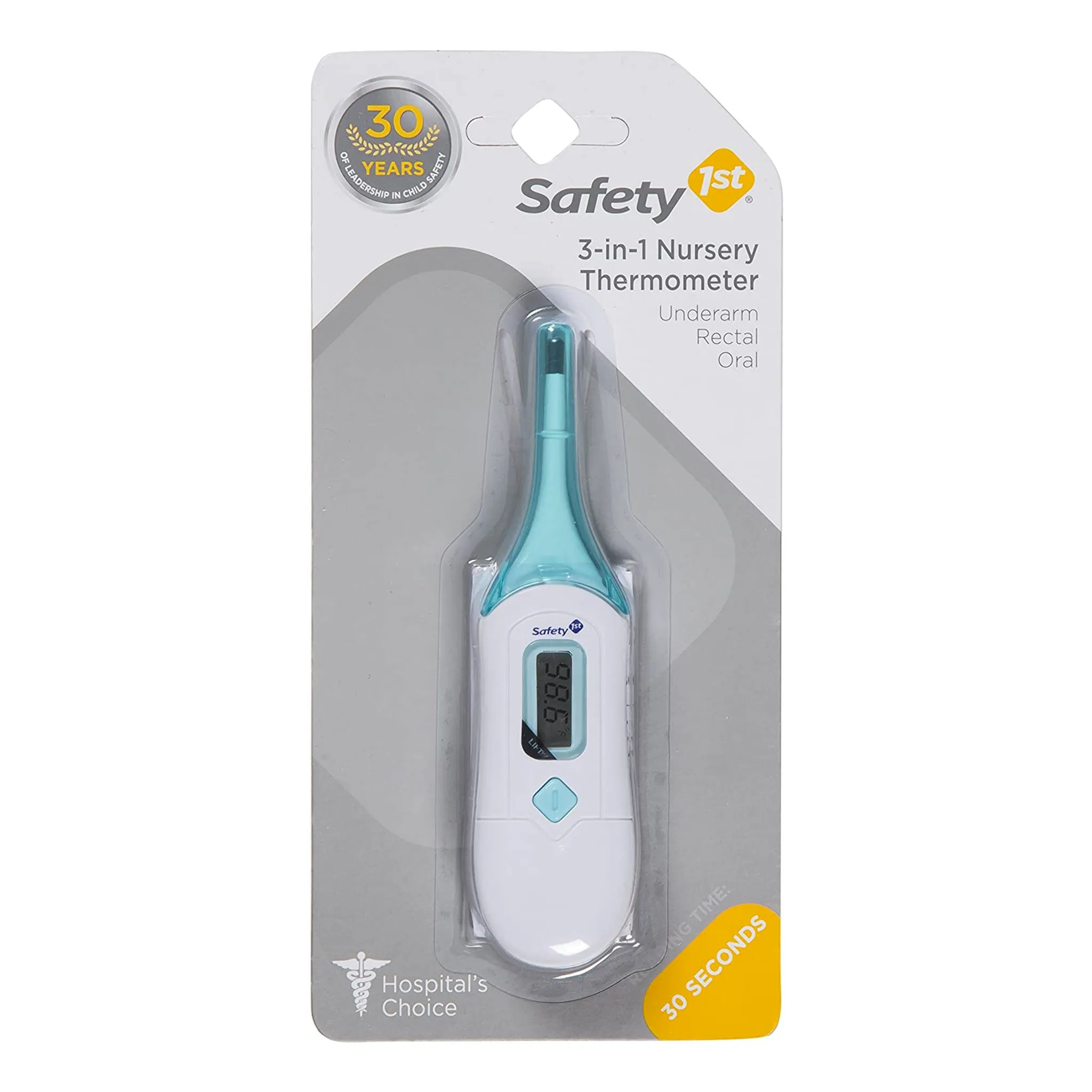 Safety 1st Thermomètre pour Bébé 3en1 - Artic Bleu