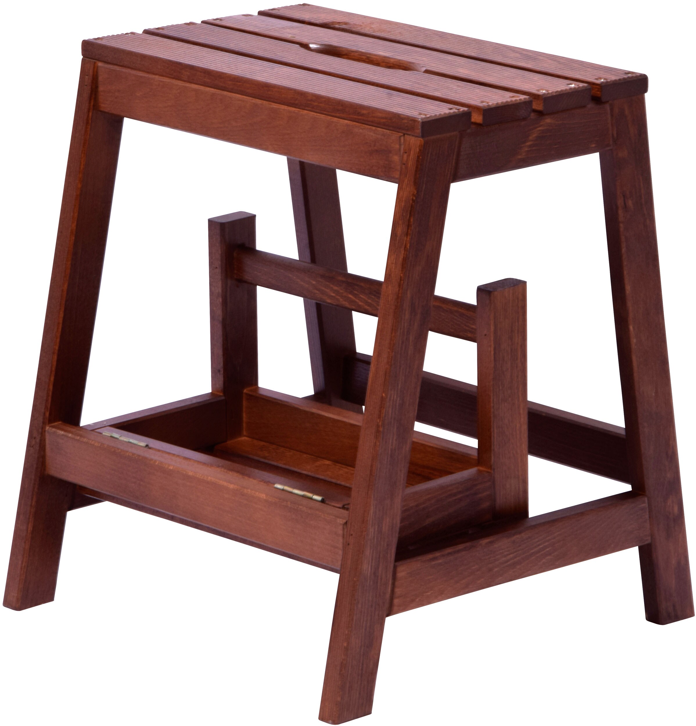 dobar Multifunktions-Hocker, dunkelbraun