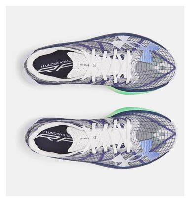 Chaussures Running Under Armour Velociti Elite 2 Blanc Gris Unisexe