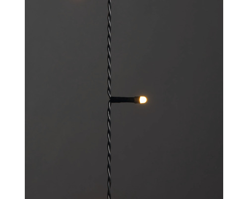 LED boomlamp met ring Konstsmide Ø 11 cm 8 strengen lichtkleur amber
