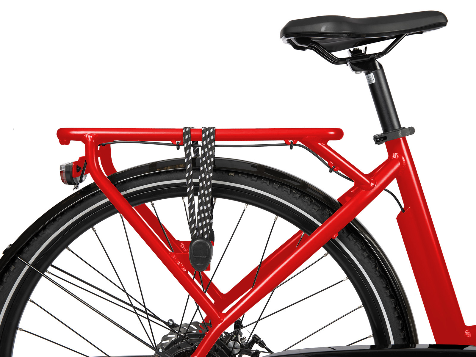 Villette L' Amant e-bike 13Ah elektrische damesfiets - Red