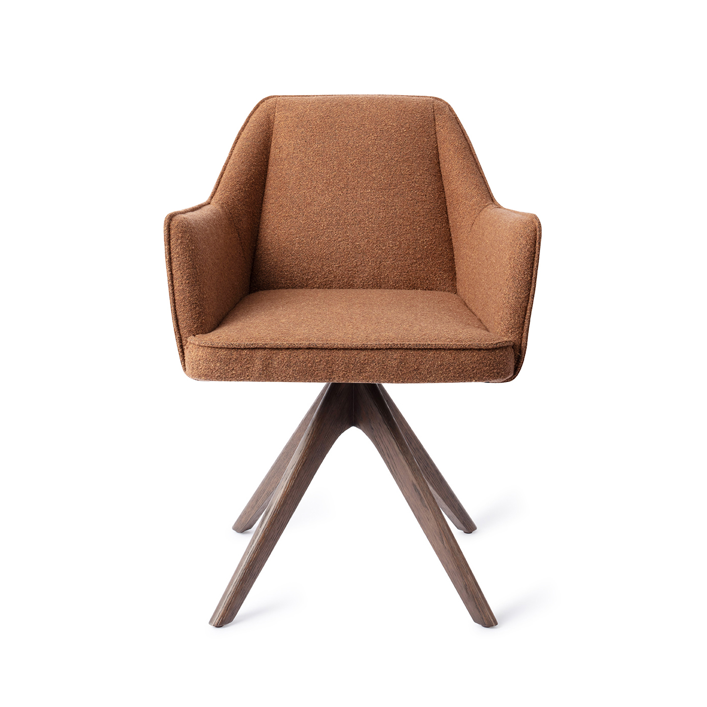 Eetkamerstoel Tome revolve walnut cinnamon bun