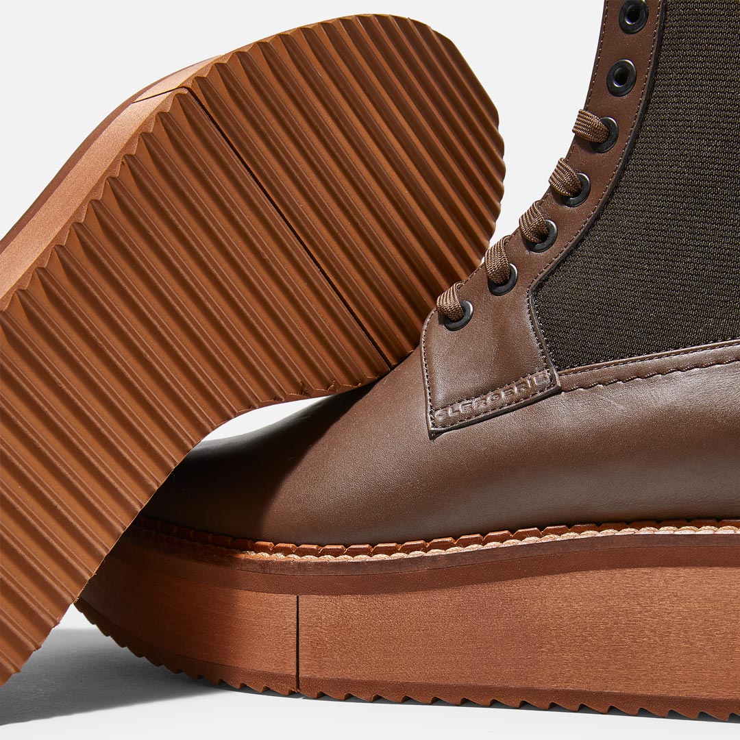 ANKLE BOOTS - BRENDY ankle boots, wood brown calfskin || OUTLET
